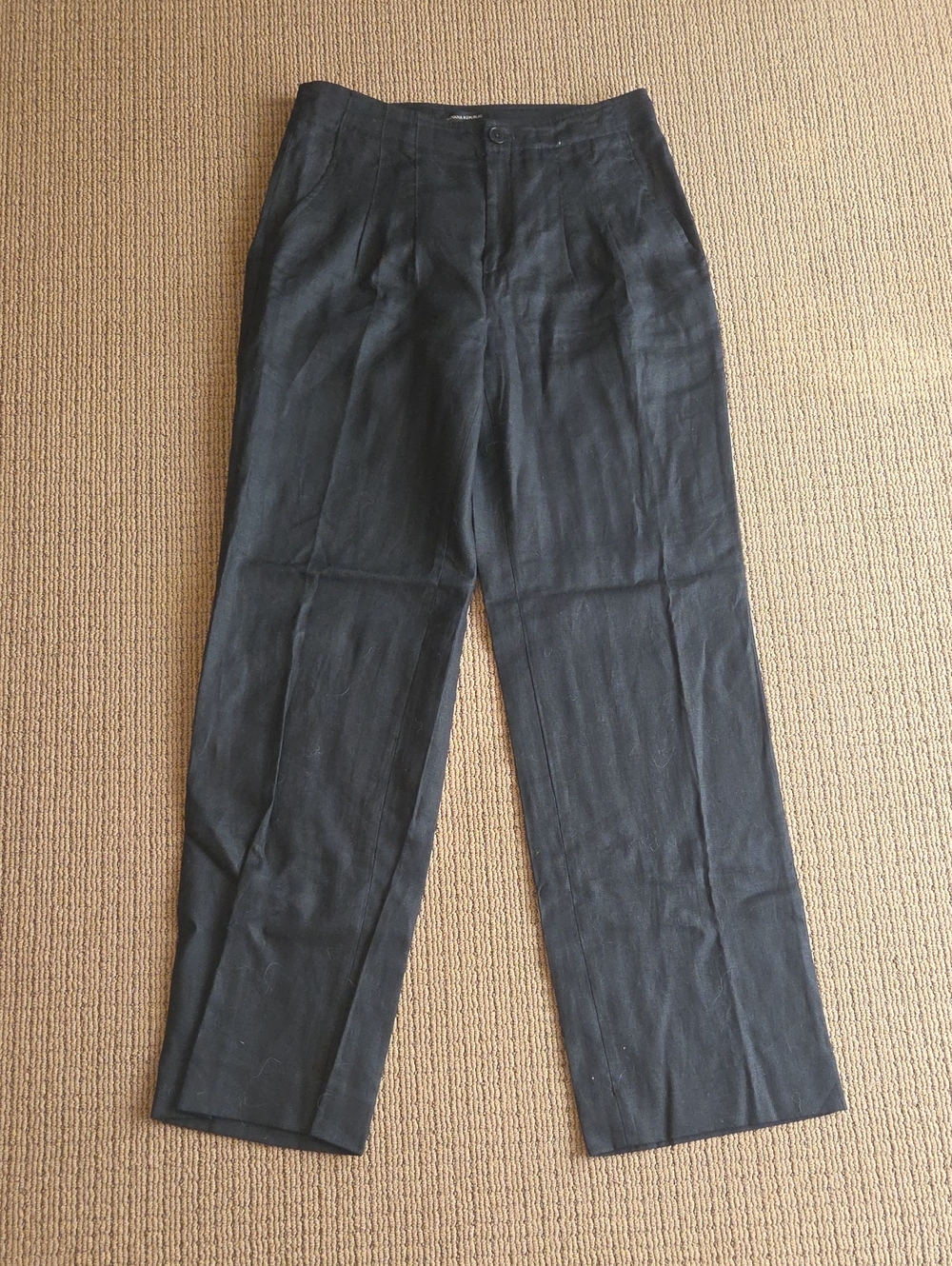 Banana Republic Black Linen Pants - 8 L